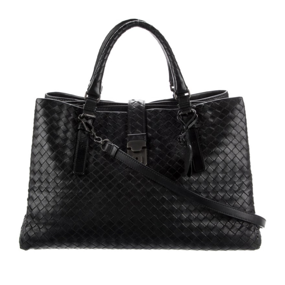 Bottega Veneta Intrecciato Medium Roma Tote